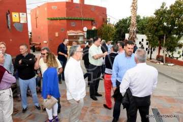 Encuentro de NC de Telde con la ciudadanía (Foto Antonio Alí)